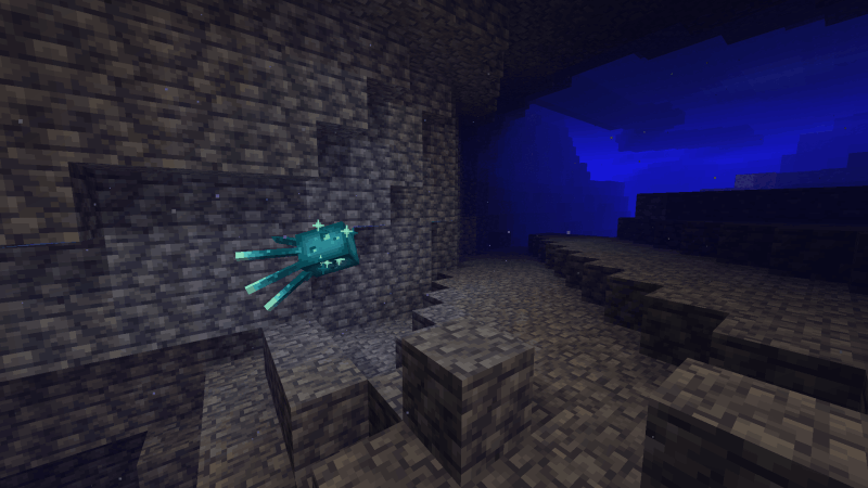 Actual glowing Glow Squid